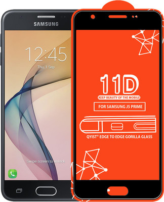 Qyist Edge To Edge Tempered Glass for Samsung Galaxy J5 Prime(Pack of 1)