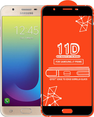 Qyist Edge To Edge Tempered Glass for Samsung Galaxy J7 Prime(Pack of 1)