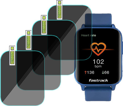 EJZATI Screen Guard for Fastrack Reflex Curv SmartWatch(Pack of 4)