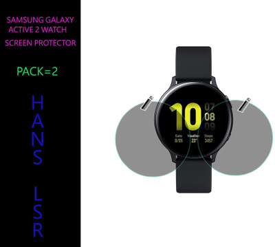 HANS LSR Screen Guard for SAMSUNG GALAXY WATCH ACTIVE 2 (44MM)(Pack of 2)