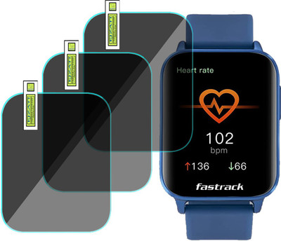EJZATI Screen Guard for Fastrack Reflex Curv SmartWatch, SCREEN GUARD(Pack of 3)