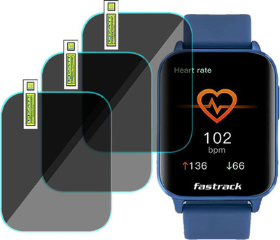 EJZATI Screen Guard for Fastrack Reflex Curv SmartWatch(Pack of 3)