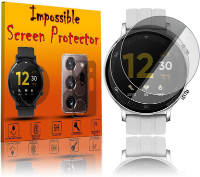 FCS Edge To Edge Screen Guard for Realme Watch S(Pack of 2)