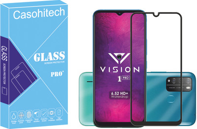 casohitech Tempered Glass Guard for itel Vision 1 Pro(Pack of 2)