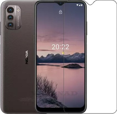 VIGHNAD Tempered Glass Guard for Nokia G21(Pack of 1)