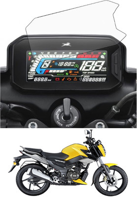 CEASE PROTECTOR Edge To Edge Tempered Glass for Speedometer of TVS Raider (Company Fitted Ultra Clear Screen Guard Glass Compatible with Bike/Scooty)[3](Pack of 3)