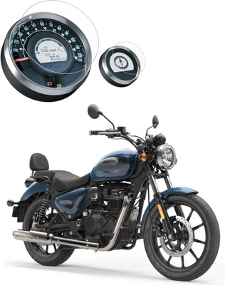 CEASE PROTECTOR Edge To Edge Tempered Glass for Speedometer of Royal Enfield Meteor 350 (Company Fitted Ultra Clear Screen Guard Glass Compatible with Bike/Scooty)[1](Pack of 1)