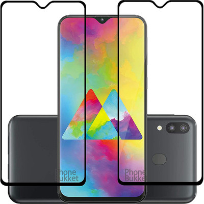 NIMMIKA ENTERPRISES Tempered Glass Guard for Samsung Galaxy M20/Samsung Galaxy M20s D+ Tempered Glass(Pack of 2)