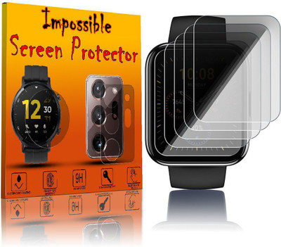 FCS Edge To Edge Screen Guard for Dizo Watch Pro(Pack of 5)