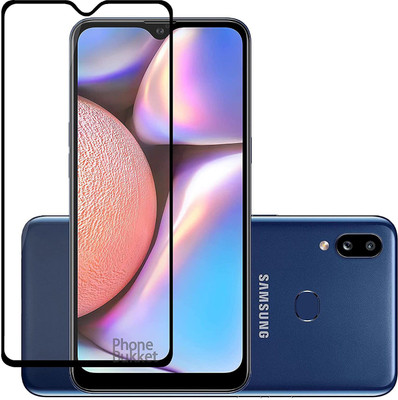 NIMMIKA ENTERPRISES Edge To Edge Tempered Glass for Samsung Galaxy A10s D+ Tempered Glass(Pack of 1)