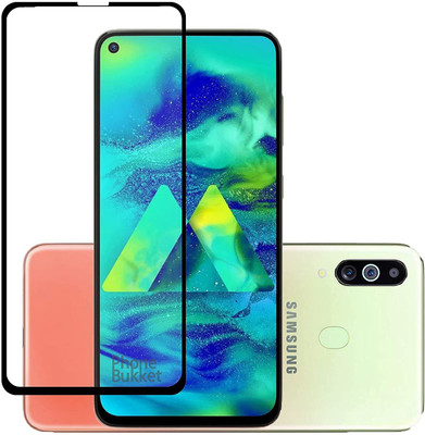 NIMMIKA ENTERPRISES Tempered Glass Guard for SAMSUNG GALAXY M40/A60 TEMPERED GLASS 11D(Pack of 1)