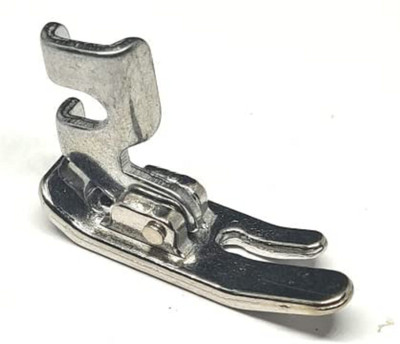 ZENITH Metal New Low Shank Straight Stitch Narrow Presser foot with Low Shank(Pack of 1)