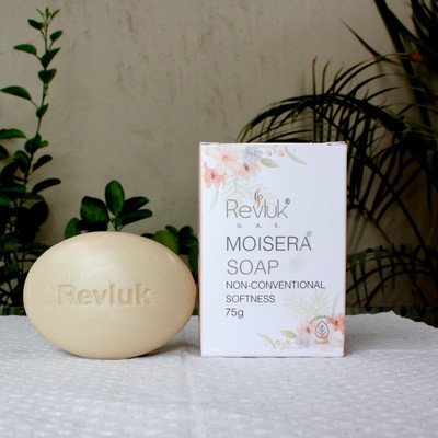 revluk Moisera moisturising Soap for Glowing and Soft Skin for All Skin Types(75 g)
