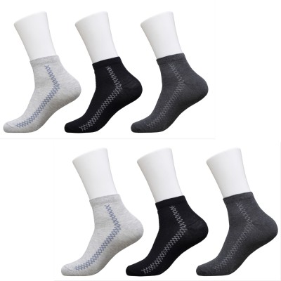 URBAN ETHNICS Men & Women Solid Ankle Length(Pack of 6)