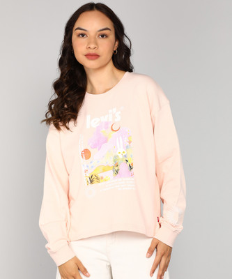 LEVI'S Full Sleeve Printed Women Sweatshirt