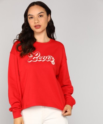 LEVI'S Full Sleeve Printed Women Sweatshirt