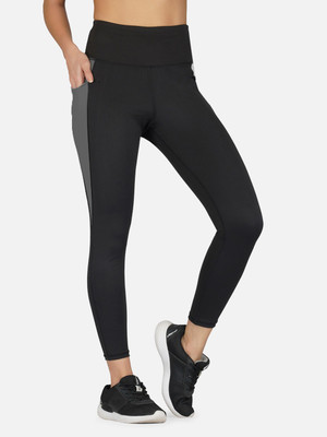 IMPERATIVE by NEU LOOK Color Block Women Black Tights