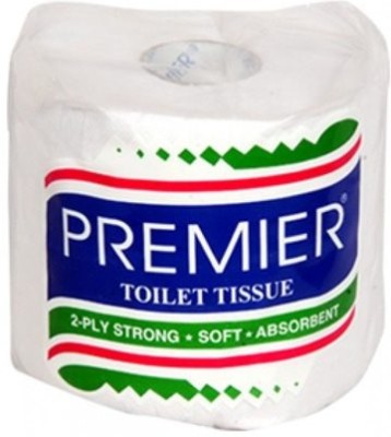 Premier Tissues india Limited PREMIER SINGLE TOILET ROLL Toilet Paper Roll(2 Ply, 330 Sheets)