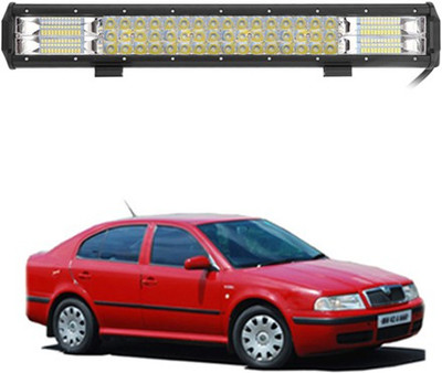 RKPSP 288W/12V 52LED Waterproof/High Power Bar Light (Car/Truck) For Octavia Fog Lamp Car, Truck LED for Skoda (12 V, 288 W)(Octavia, Pack of 1)