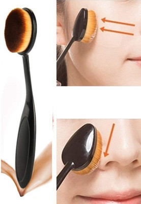 GABBU Soft Oval Foundation Brush/Blusher Brush(Pack of 1)