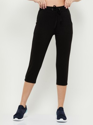 MAX Women Black Capri