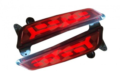 CARMART CRETA2018 Car Reflector Light(Red)