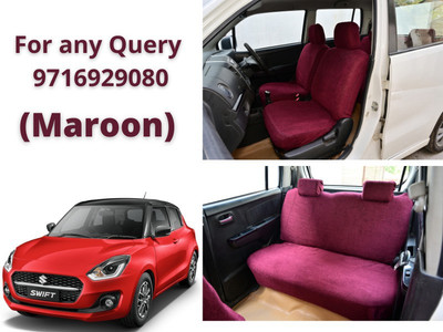 Chiefride Cotton Car Seat Cover For Maruti Swift(5 Seater)