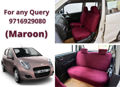 Atist Cotton Car Seat Cover For Maruti A-Star(5 Seater)