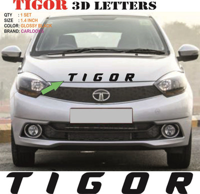CARLOOKS Sticker & Decal for Car(Black)