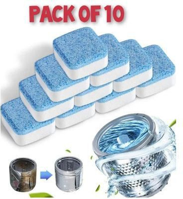 FAVRRITO Washing Machine tank Cleaning tablet tub drum deep cleaner stain remover-10 Dishwashing Detergent(200 g)