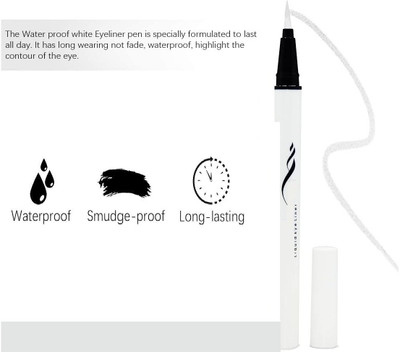 MYEONG white sketch eyeliner for the party look 3 g(white)