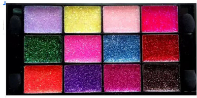 tanvi27 Shining Multi Use Eye shadow Glitter/Shimmer Powder Water Prof & Long Lasting 21.88 g(MULTI COLOR)