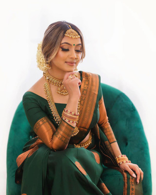 ANUVRATA Jacquard Self Design Blouse Material