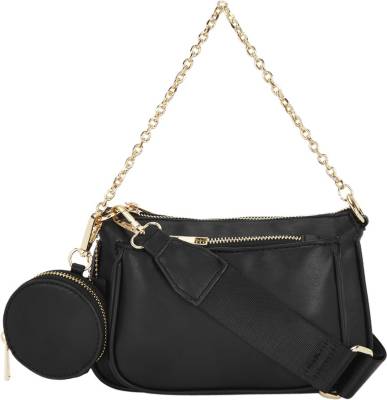 Forever Glam By Pantaloons Women Black Sling Bag - Price History