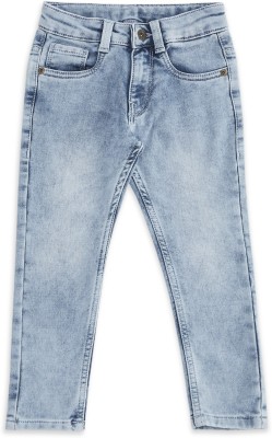 Pantaloons Junior Tapered Fit Boys Blue Jeans