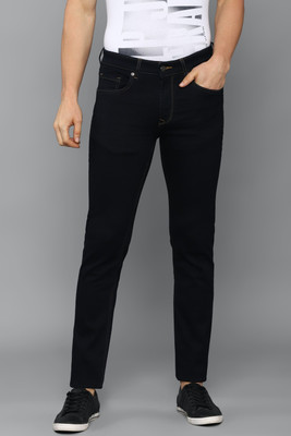 LOUIS PHILIPPE Slim Men Black Jeans