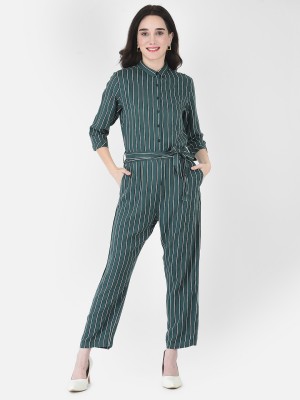 CRIMSOUNE CLUB Striped Women Jumpsuit