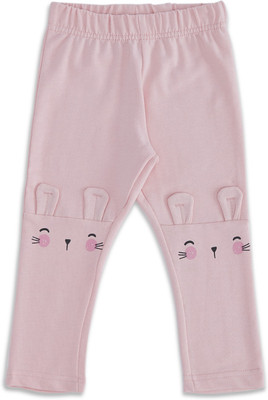 Pantaloons Baby Track Pant For Girls(Pink, Pack of 1)