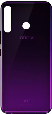Sandreezz Infinix Hot 8 Back Panel(Cosmic Purple)