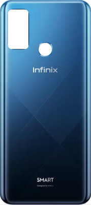 Sandreezz Infinix Smart 4 (X680) / Infinix Smart 4 Plus (X680D) (with Proper Logo) Back Panel(Blue)