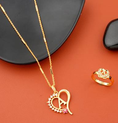 Ladies gold sales locket and chain