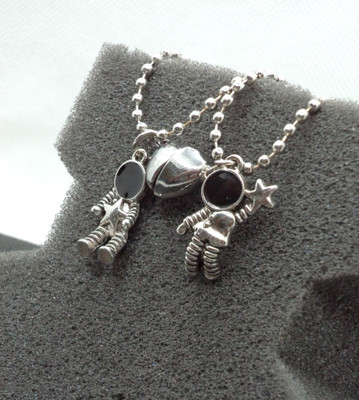 ruby collection Pendant Locket With Ball Chain For Men And Women/Boyfriend & Girlfriend Alloy Pendant Set