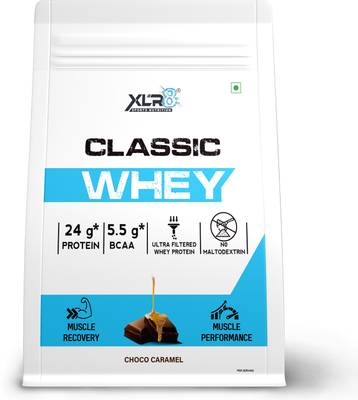 XLR8 Classic Whey, 24 g Protein, 5.5 BCAA, No Maltodextrin Whey Protein
