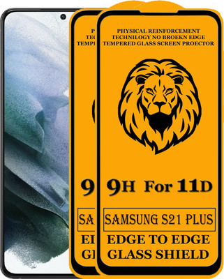 HQ Protection Edge To Edge Tempered Glass for Samsung Galaxy S21 Plus(Pack of 2)