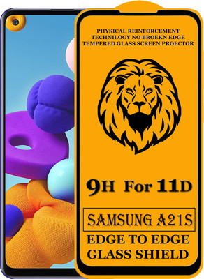 SEVEN7STAR Edge To Edge Tempered Glass for Samsung Galaxy A21s(Pack of 1)