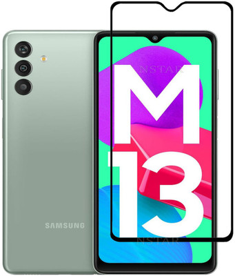 NSTAR Edge To Edge Tempered Glass for Samsung Galaxy M13,Samsung Galaxy M13 4G(Pack of 1)