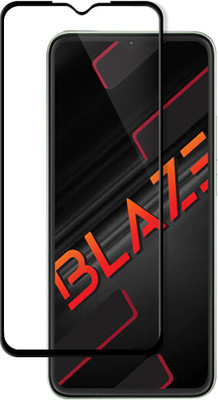 Flipkart SmartBuy Edge To Edge Tempered Glass for LAVA Blaze(Pack of 1)