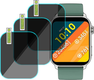 EJZATI Screen Guard for Fire-Boltt Ninja Bell Smartwatch(Pack of 3)