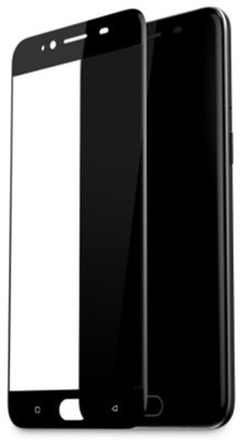 MARSHLAND Tempered Glass Guard for Oppo F1s 5D (Black)(Pack of 1)