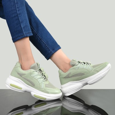 Layasa Sneakers For Women(Olive , 4)